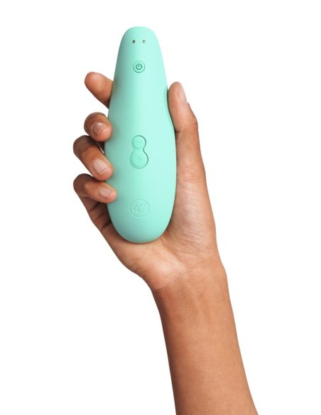 Vacuum clitoris massager Womanizer Marilyn Monroe Special Edition turquoise