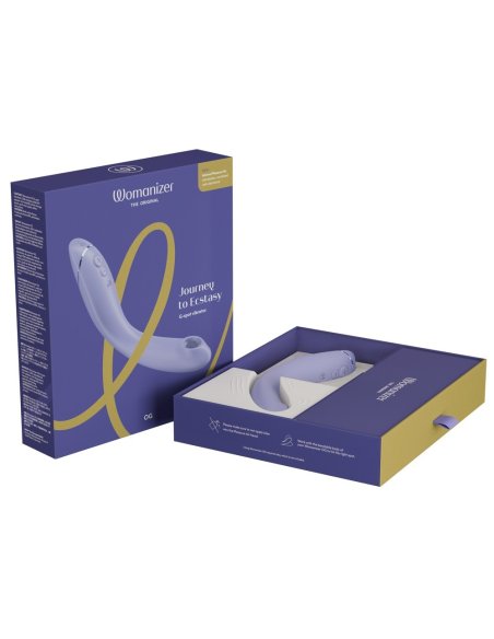 Vacuum clitoris and G-spot massager Womanizer OG purple