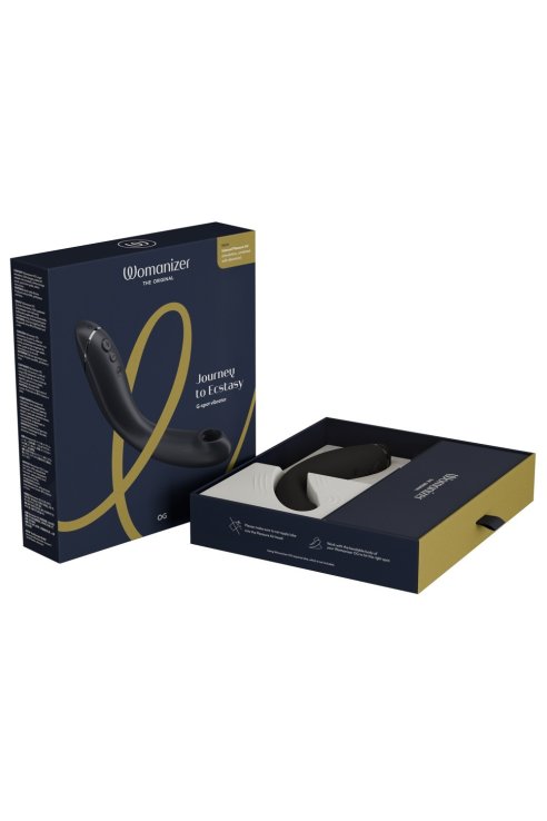 Vacuum clitoris and G-spot massager Womanizer OG black