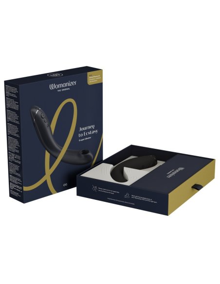 Vacuum clitoris and G-spot massager Womanizer OG black