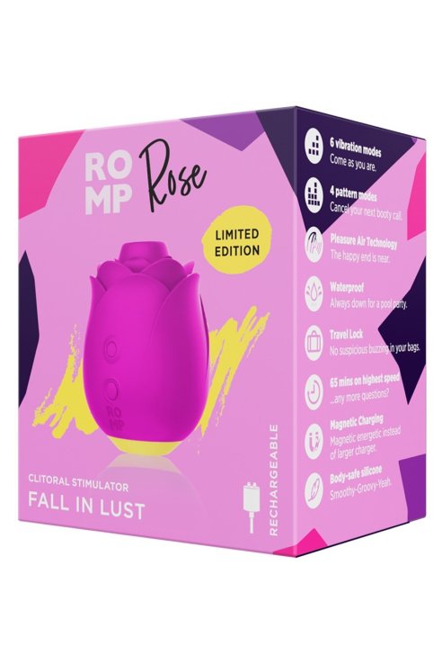 Vacuum clitoris massager Rose Romp