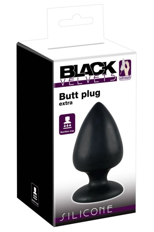 Analna kupa Butt Plug Large BK