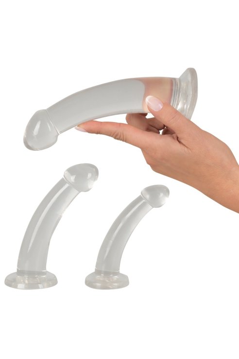 Dildo Anal Training Set Crystal