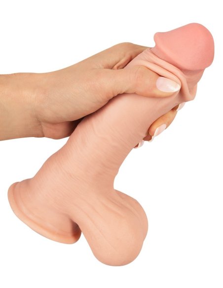 Dildo sa pokretnom kožom Dildo with movable Skin