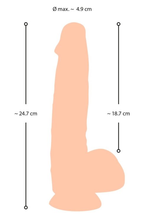 Dildo sa pokretnom kožom Dildo with movable Skin L