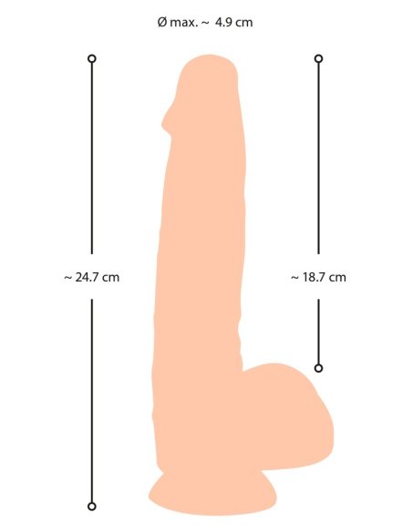 Dildo sa pokretnom kožom Dildo with movable Skin L