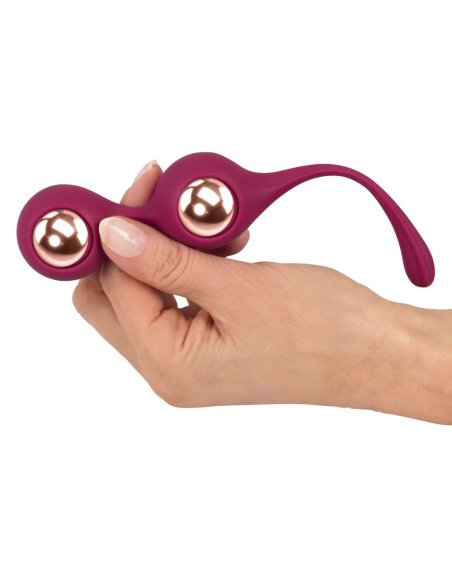 Kegel training balls with extra weights