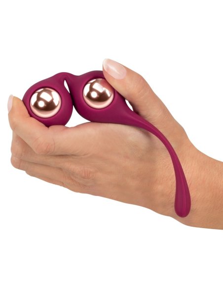 Kegel training balls with extra weights