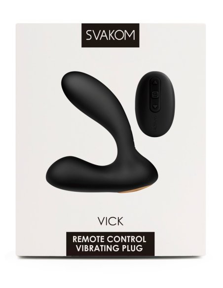 Massager prostate Vick Black Svakom