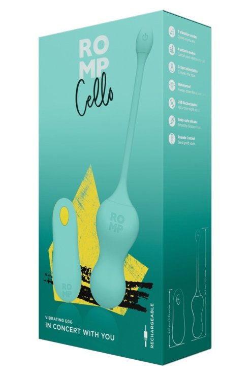 Vibrokuglice Remote Controlled Cello ROMP