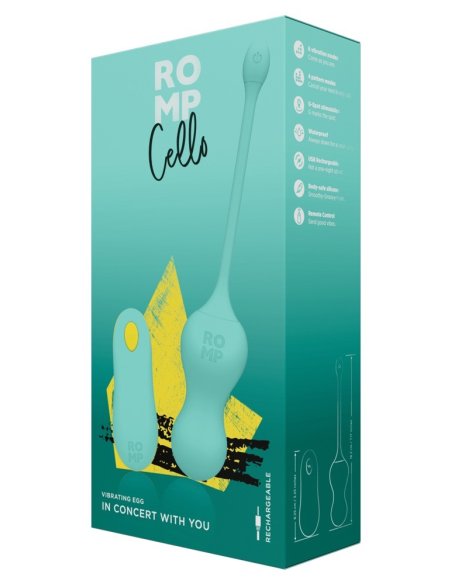 Vibrokuglice Remote Controlled Cello ROMP