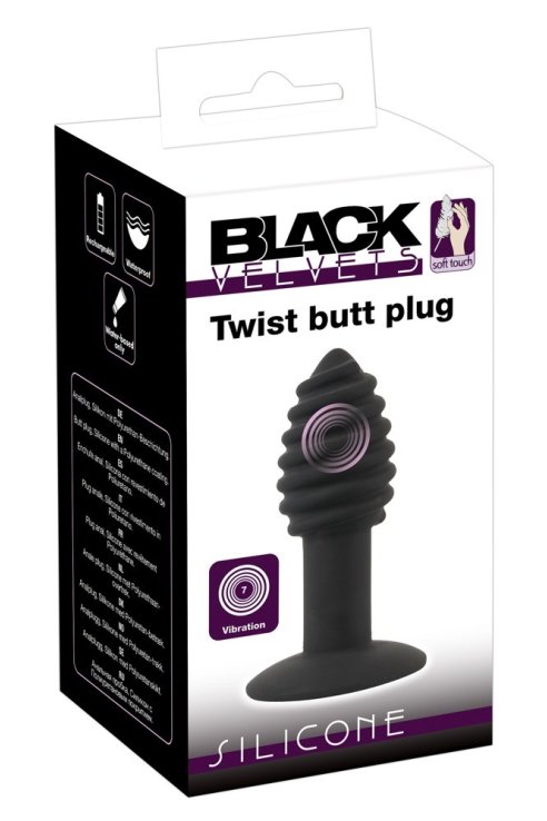 Vibrating Butt Plug Twist