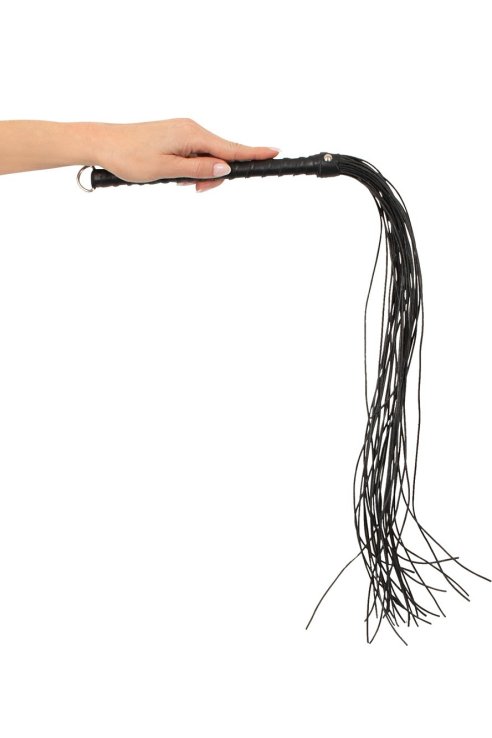 Кожанная плётка Leather flogger corduroy Zado