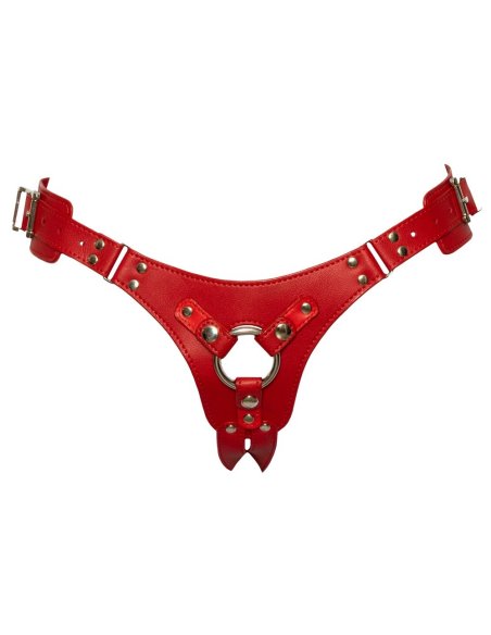 Pojas za dildo BadKittyStrOnRed SL