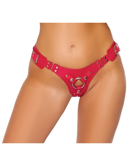 Pojas za dildo BadKittyStrOnRed SL