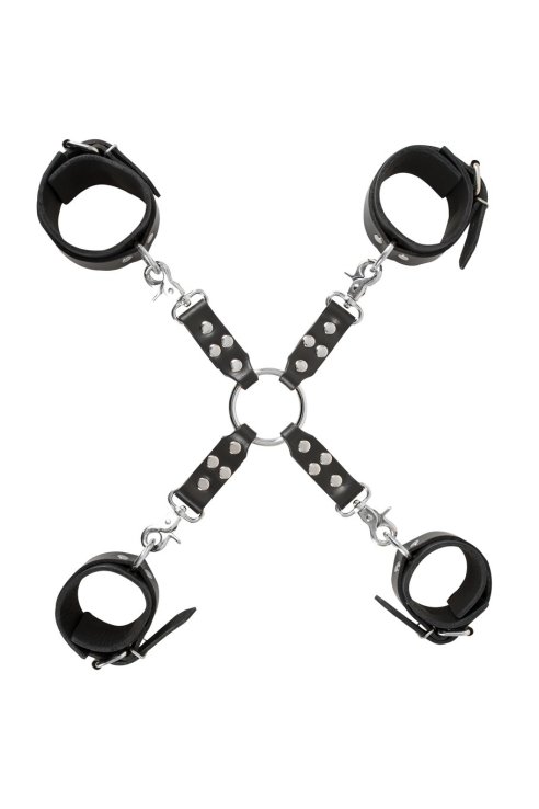 Фиксирующий набор кожаных наручников Leather Restraint Set ZADO