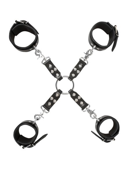 Фиксирующий набор кожаных наручников Leather Restraint Set ZADO