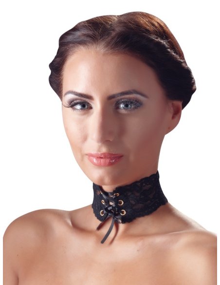 Čipkani okovratnik Choker Lace Cottelli