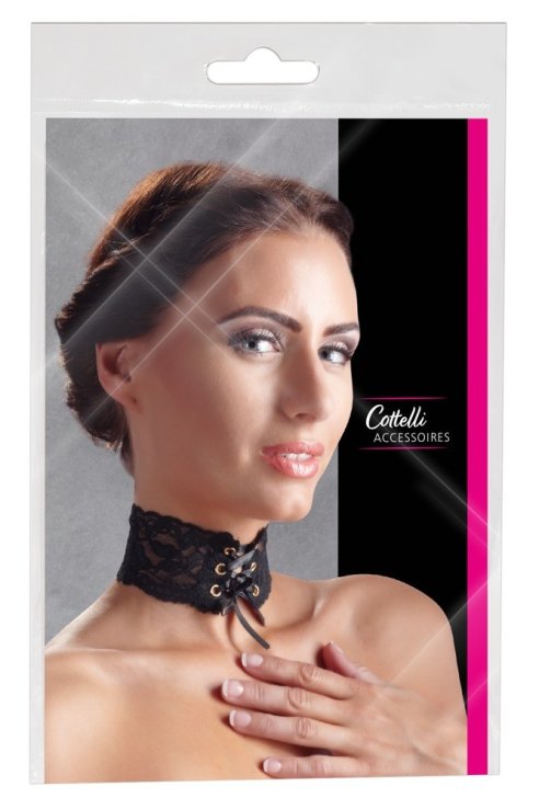 Čipkani okovratnik Choker Lace Cottelli