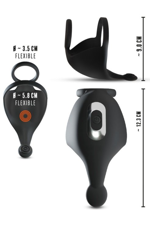 Vibroprsten Multi-Function Couple’s Vibrator