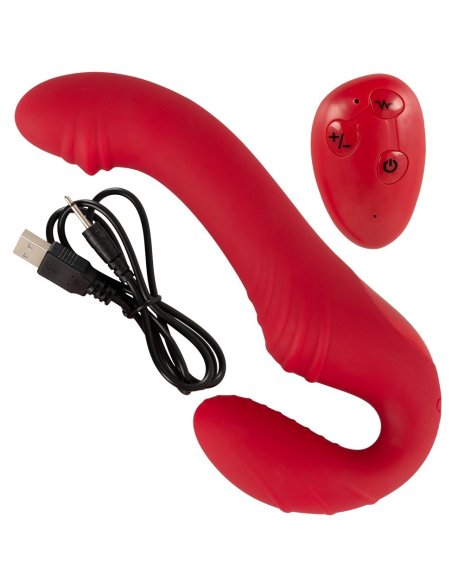 Vibrating Strapless Strap-on