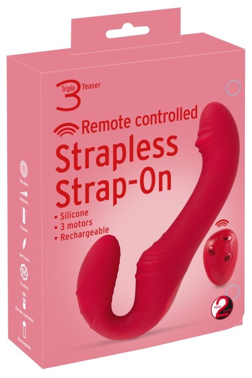 Страп-он Vibrating Strapless Strap-on