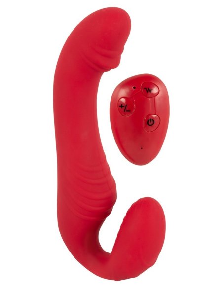 Vibrating Strapless Strap-on