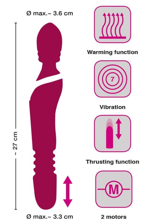 Вибромассажер 3 Function Vibrator