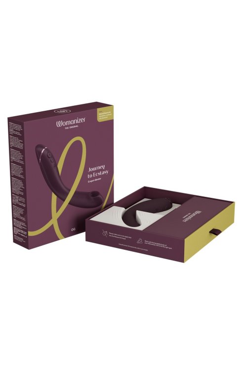 Vacuum clitoris and G-spot massager Womanizer OG purple