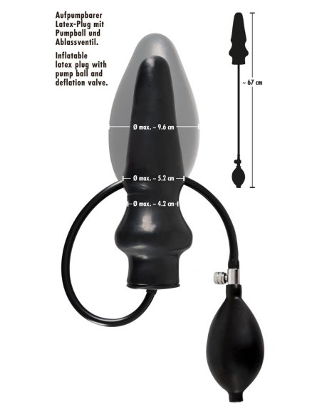 Analna kupa Inflatable Plug