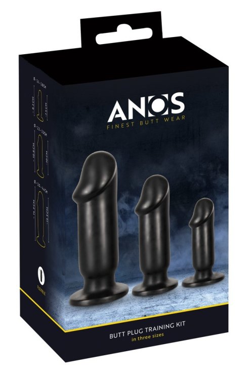 Dildo Anal Training Set Crystal