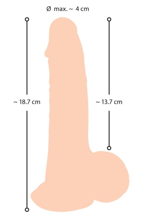 Фаллоимитатор с подвижной кожей Dildo with movable Skin
