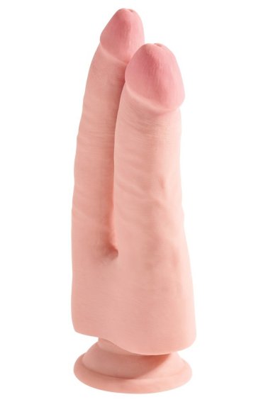 Dildo "8 Triple Density Cock with Swinging Balls 2