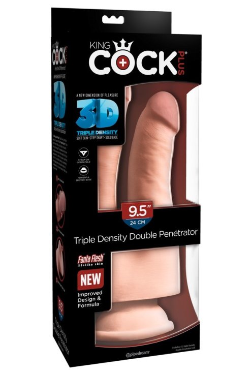 Dildo "8 Triple Density Cock with Swinging Balls