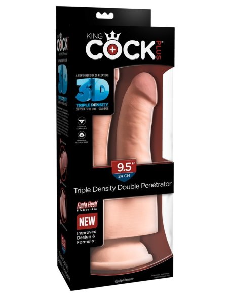 Dildo "8 Triple Density Cock with Swinging Balls