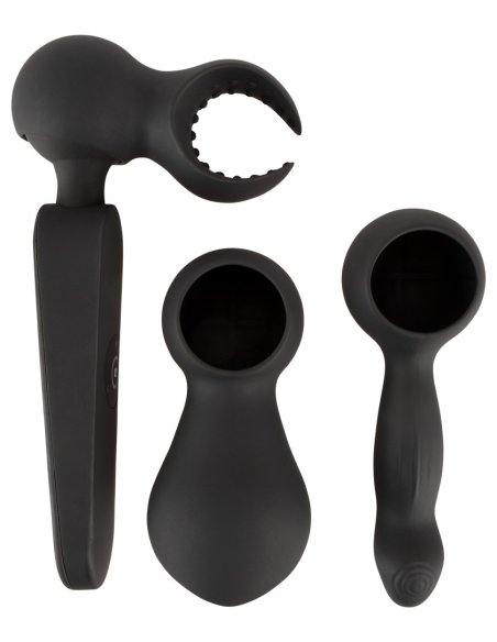 Vibromasazer Wand Vibrator with 3 Attachments