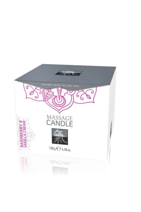 Massage Candle Raspberry & Vanilla Cream