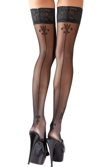 Stay-up stockings ST103 3/4 beige - Passion 2