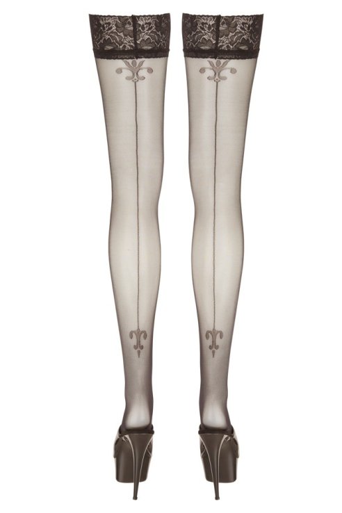 Stay-up stockings ST103 3/4 beige - Passion