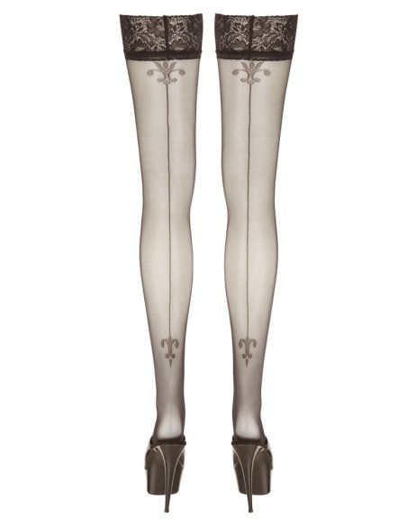 Stay-up stockings ST103 3/4 beige - Passion