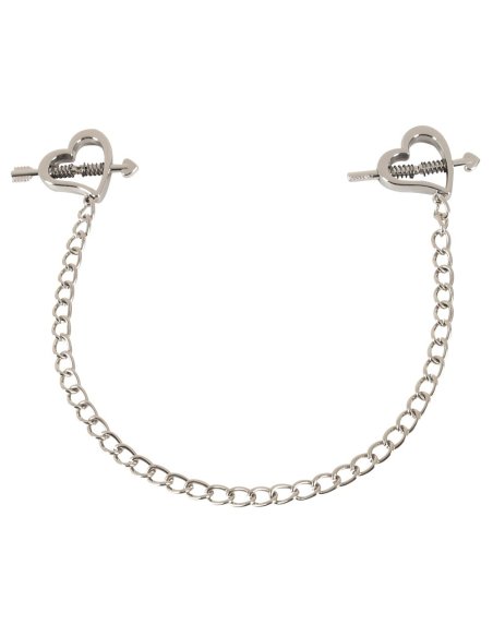 Heart shaped nipple clamps