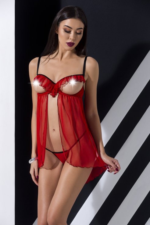 Комплект Cherry CHEMISE S/M - Passion