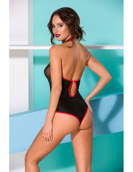 Bodi Cyra BODY red S/M - Passion