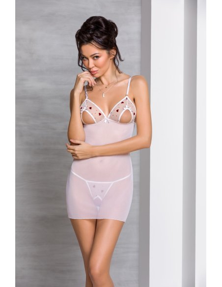 Комплект LOVELIA CHEMISE white L/XL - Passion