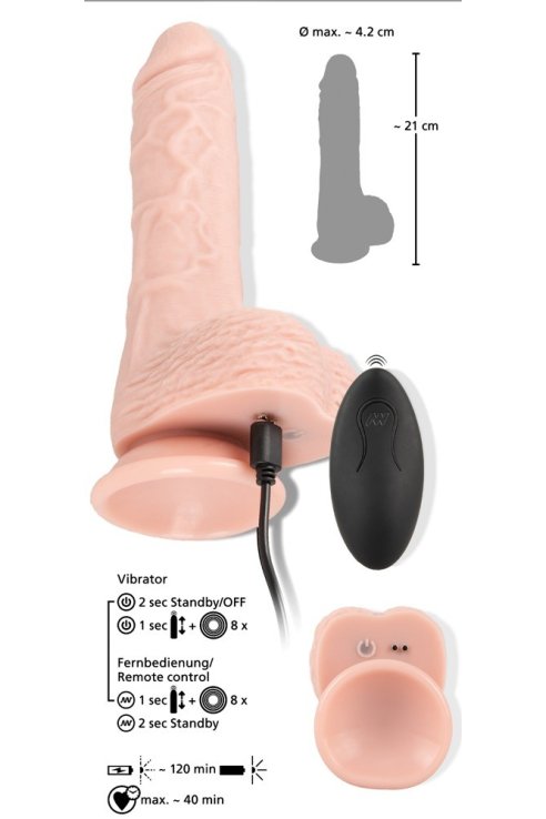 Vibrator Natural Thrusting Vibe