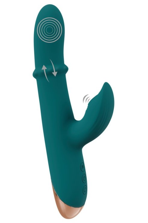 Vibrator Thumping Rabbit Vibrator with Moving Ring