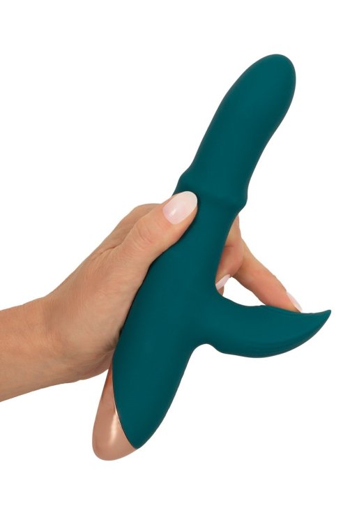 Vibrator Thumping Rabbit Vibrator with Moving Ring