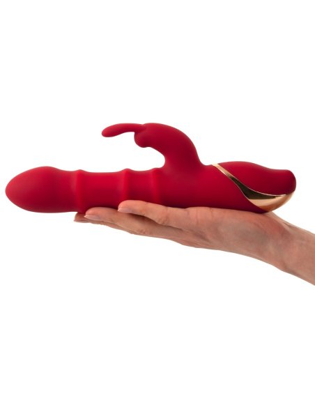 Вибратор Thumping Rabbit Vibrator with Moving Ring