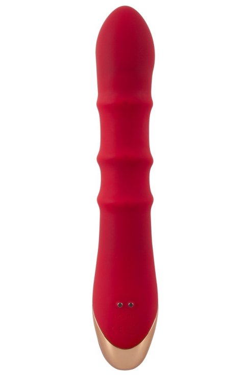 Вибратор Thumping Rabbit Vibrator with Moving Ring