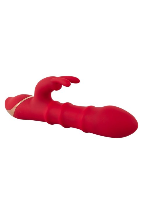 Вибратор Thumping Rabbit Vibrator with Moving Ring